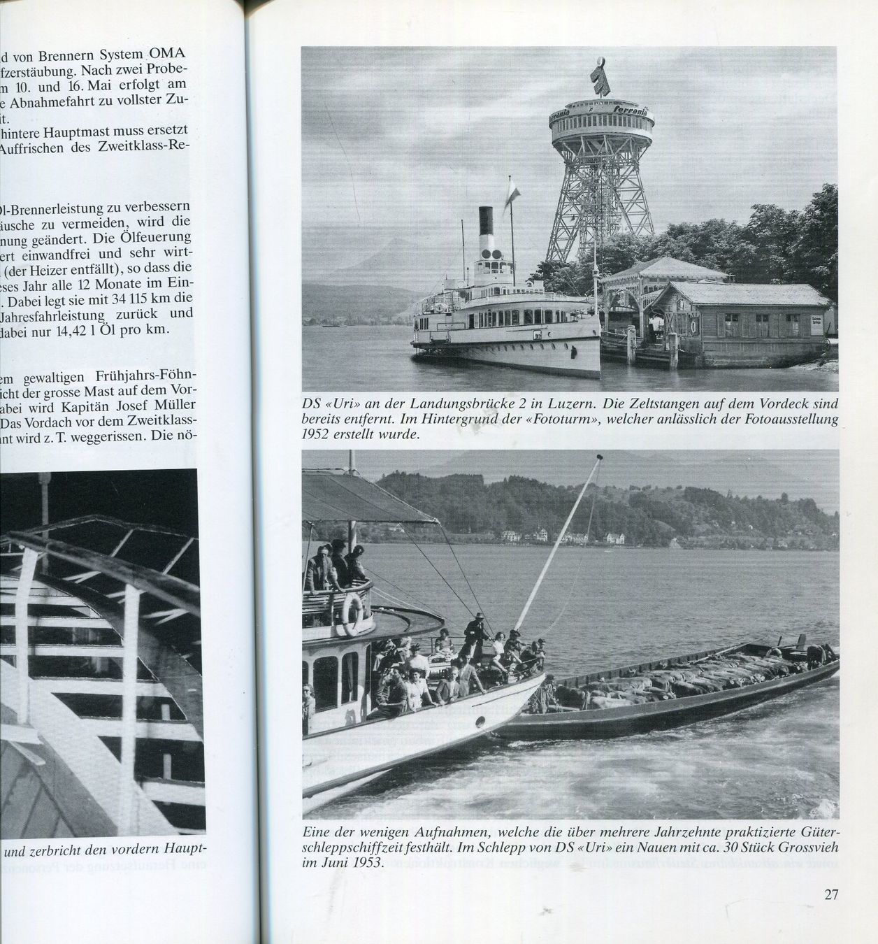 Libri: Vierwaldstättersee, Dampfschiff Uri – Usato da Aarau venduto da Elmaar41 2