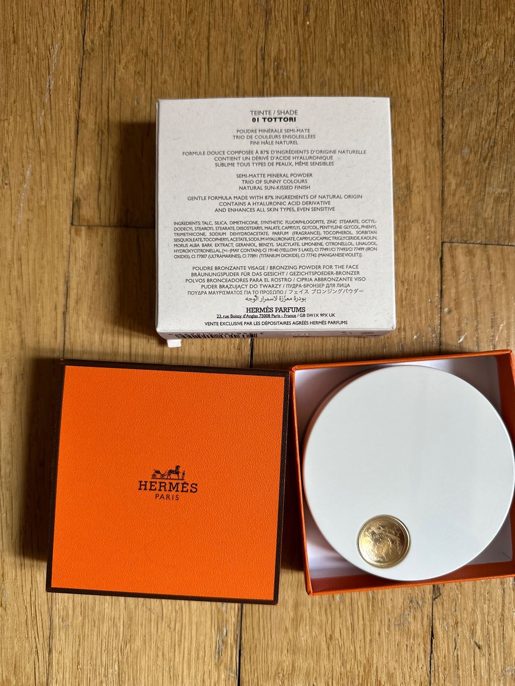 Hermès Plein Air HTrio 01 Tottori (Neu und originalverpackt) in