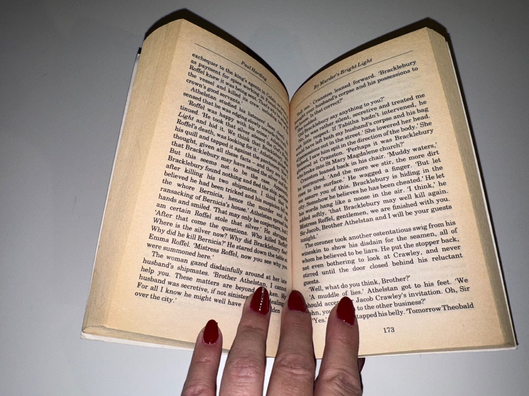 Bücher: NOVEL: Paul Harding, By murders bright light – Gebraucht aus Grosswangen von English_books 6