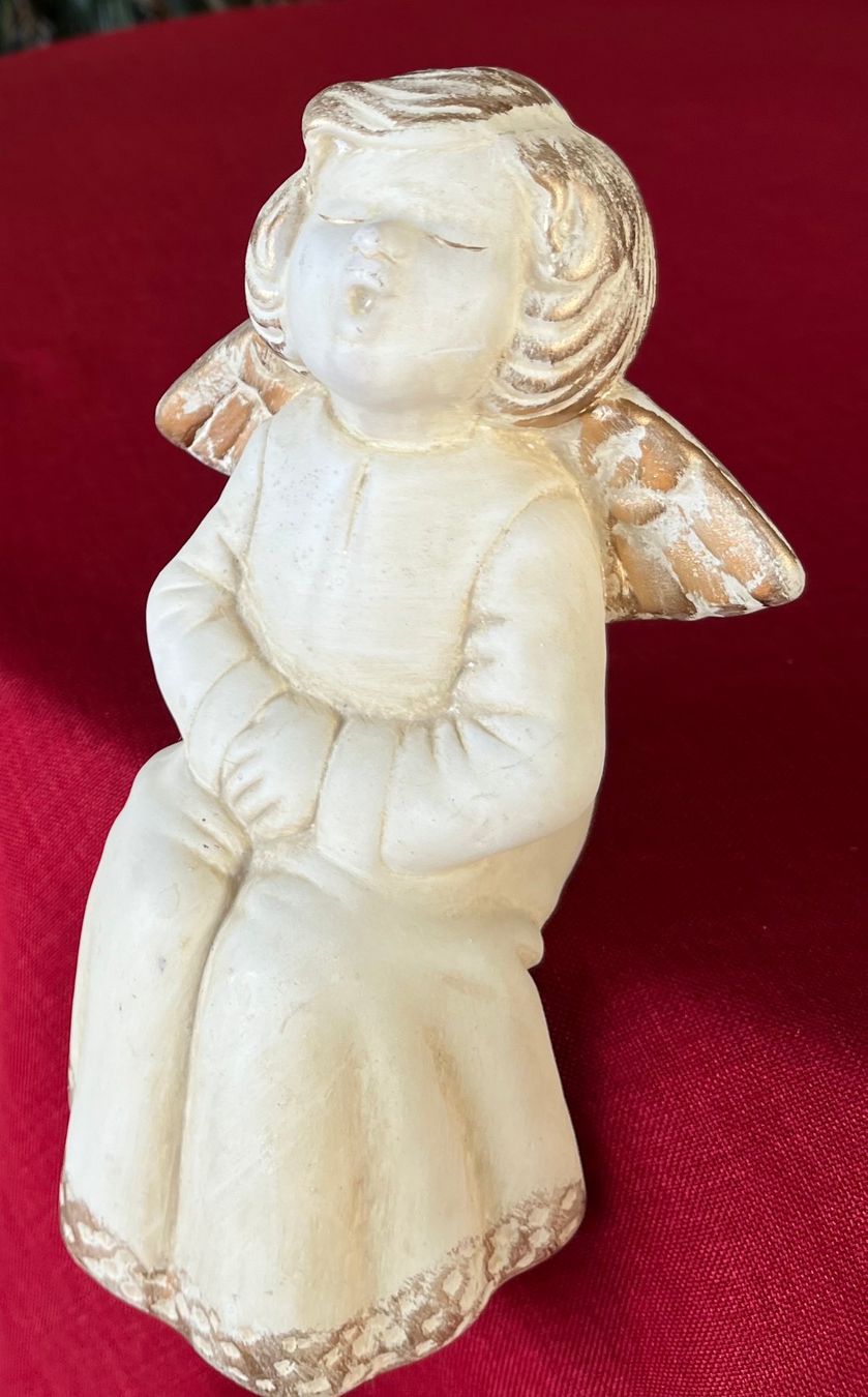 Statuette: Engel, singend, 21 cm – Usato da Weggis venduto da vofi-Ric