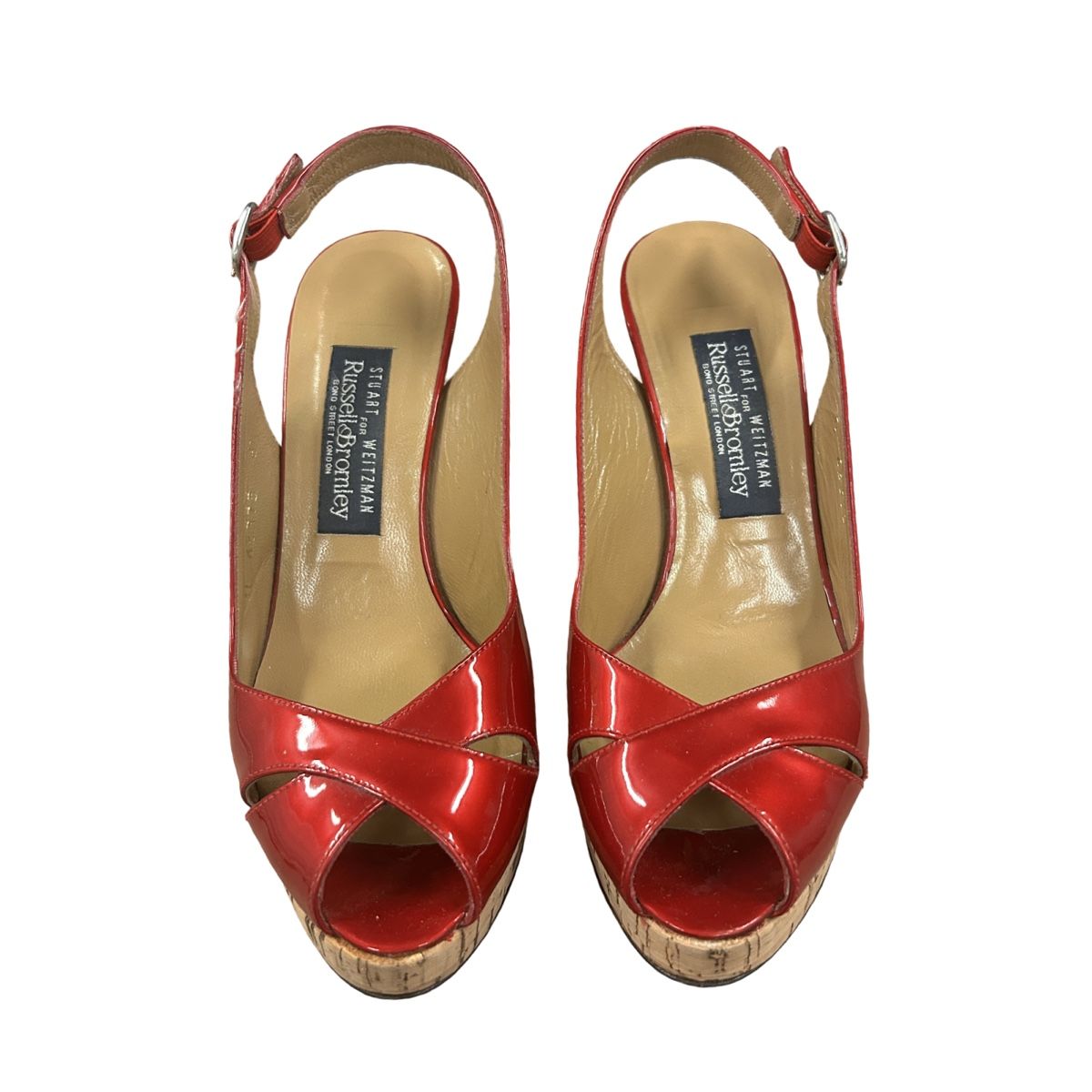 Stuart Weitzman Scarpe da donna: Stuart Weitzman Red Patent Shoes. Size 37 – Usato da Bursinel venduto da rud_9mxh