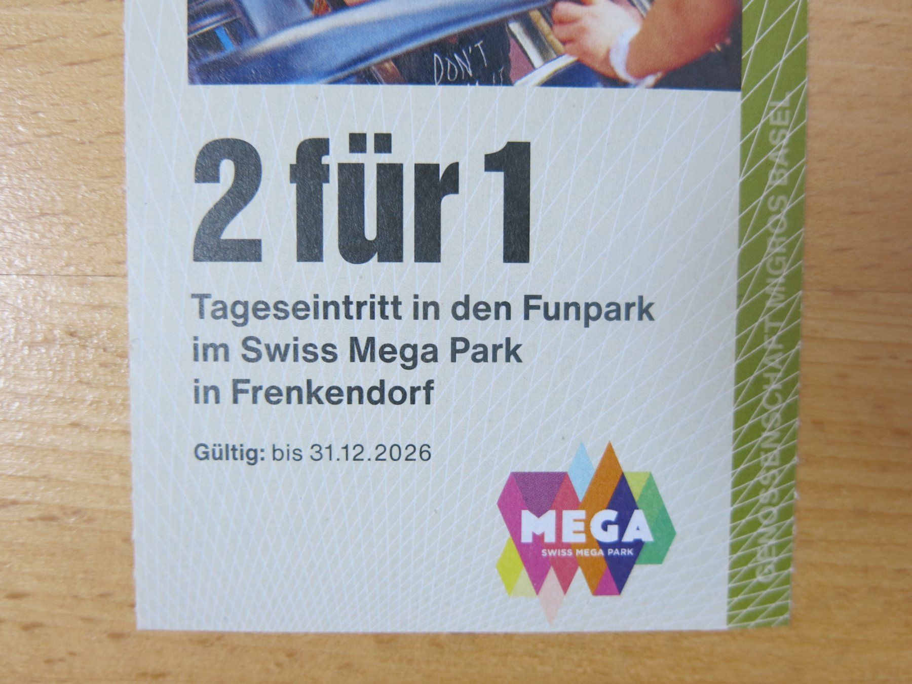 Buoni: 2 für 1 Swiss Mega Park – Nuovo (secondo la descrizione) da Sissach venduto da kaupa