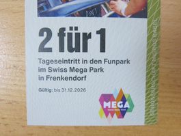 2 für 1 Swiss Mega Park