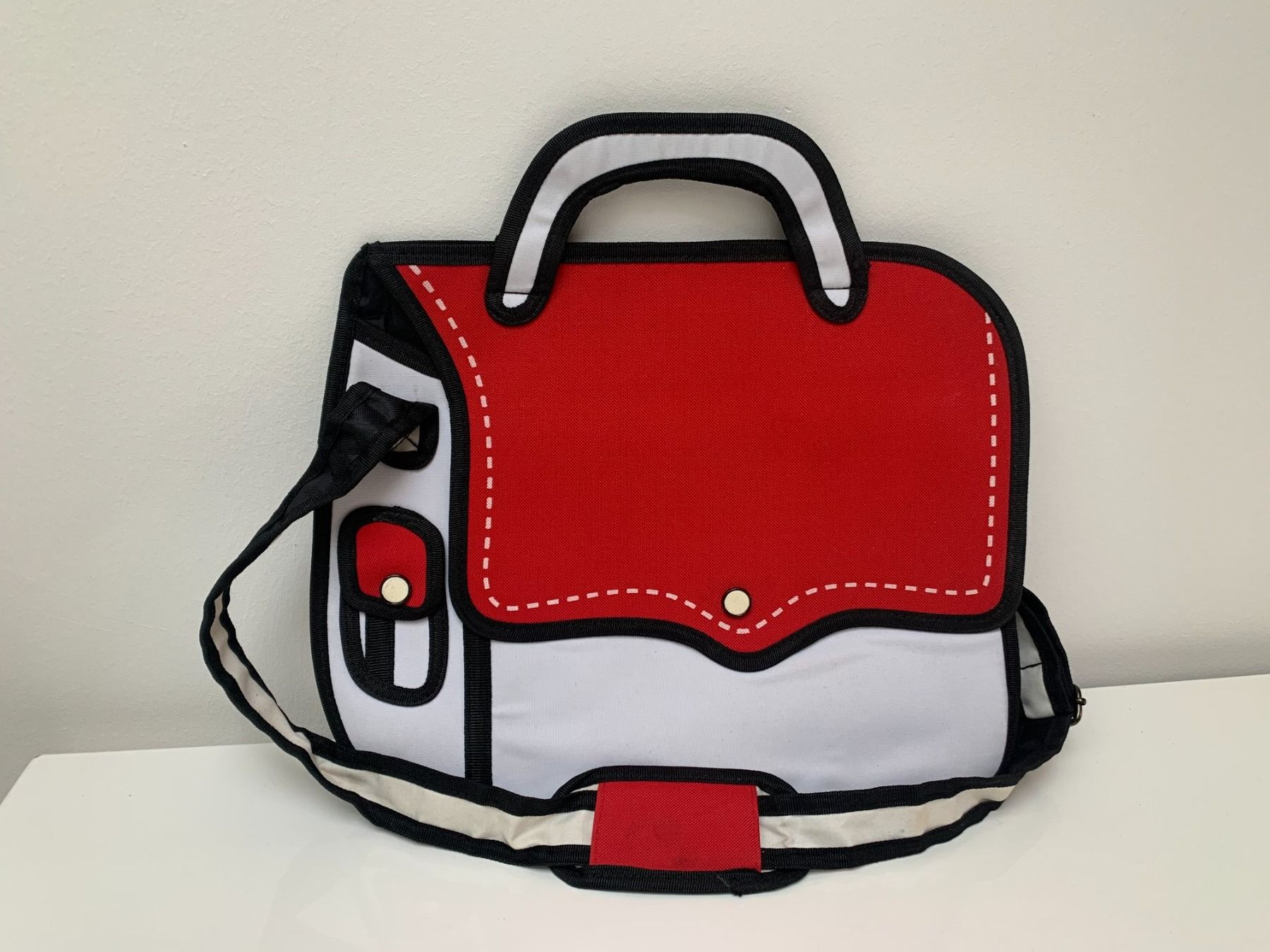 Borse: Seltene "Jump from Paper" style - 2D Comic laptoptasche – Nuovo (secondo la descrizione) da Baden venduto da JellyMonster