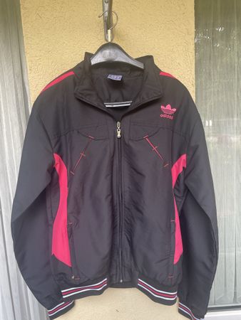 Adidas Trainingsanzug Schwarz/Pink