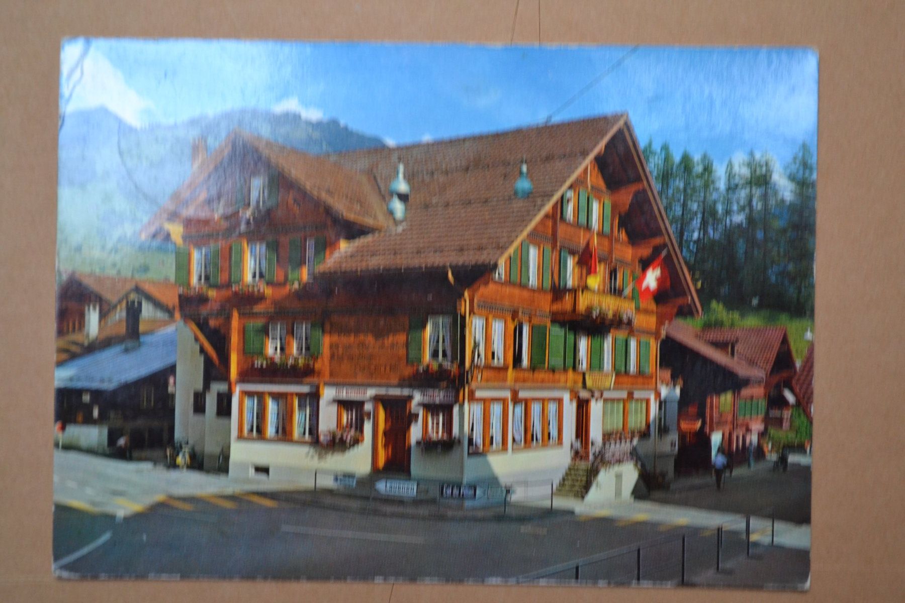 Ansichtskarten: AK Gstaad Posthotel Rössli BE – Gebraucht aus Beinwil am See von kajak55