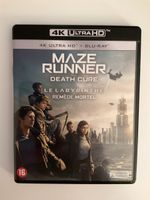 Le Labyrinthe: Le remède Mortel blu-ray ultra HD 4K