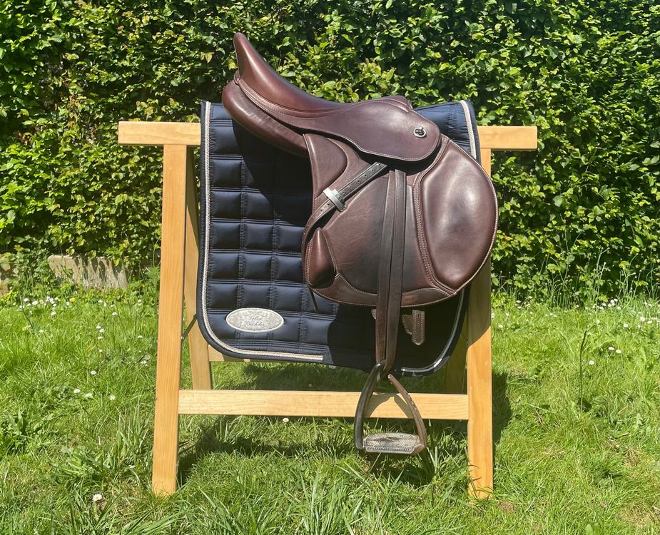 Selle Western Enfant Vintage - Taille 12 Pouces - Cuir Brun - Pour Poney Ou Ranch