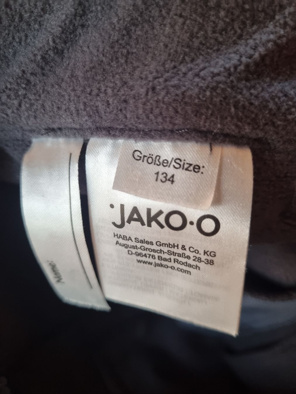 Jako-O Pantaloni: Neu - Jako-o Softshellhose mit Fleece, 134 – Nuovo (secondo la descrizione) da Jonen venduto da Balzli01 2