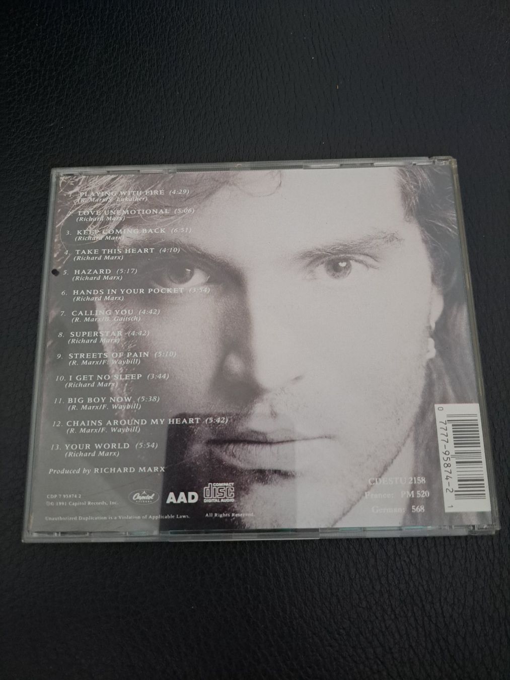 CD: CD Richard Marx - rush street – Usato da Marly venduto da mic_7k82 1