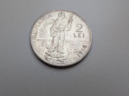 🇷🇴  Romania 2 Lei 1914  XF