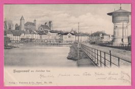 Rapperswil SG am Züricher See gel 1902
