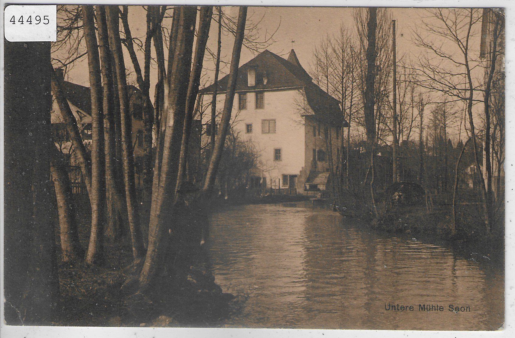 Cartoline postali: Untere Mühle - Seon – Usato da Ettingen venduto da Kartenplanet