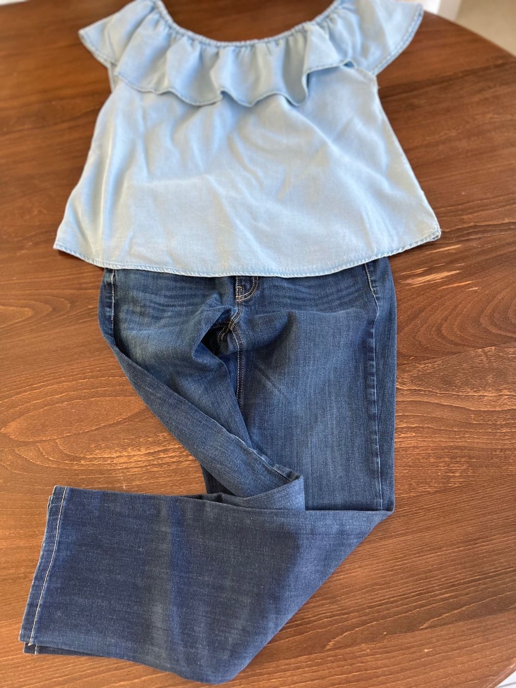 Camicette: Sommerliches Carmen- Bluse- Gr. M – Usato da Ebmatingen venduto da Mistelu 1