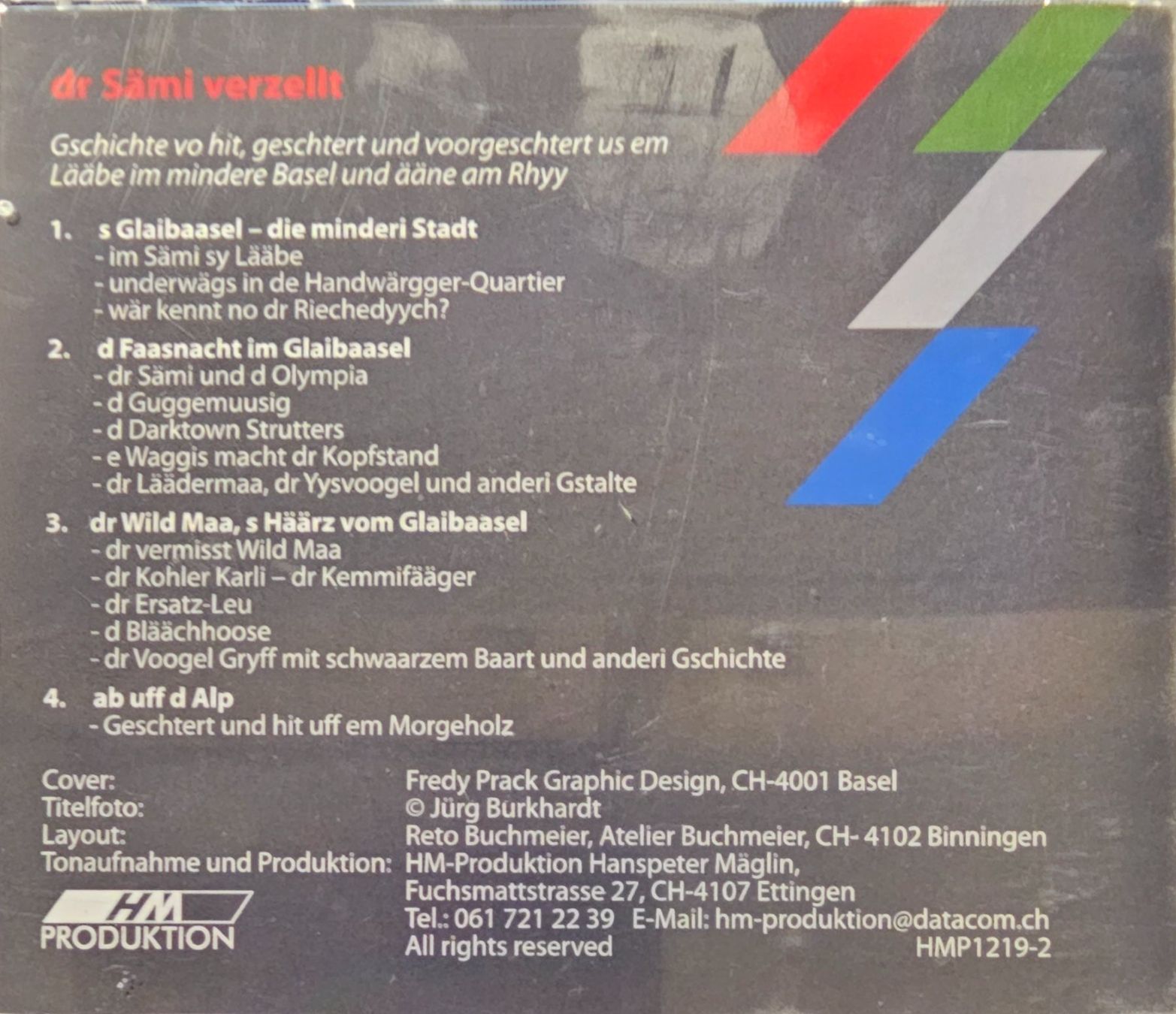 CD: Samuel Baumgartner - Dr Sämi Verzellt – Usato da Wahlen b. Laufen venduto da Cg10 2
