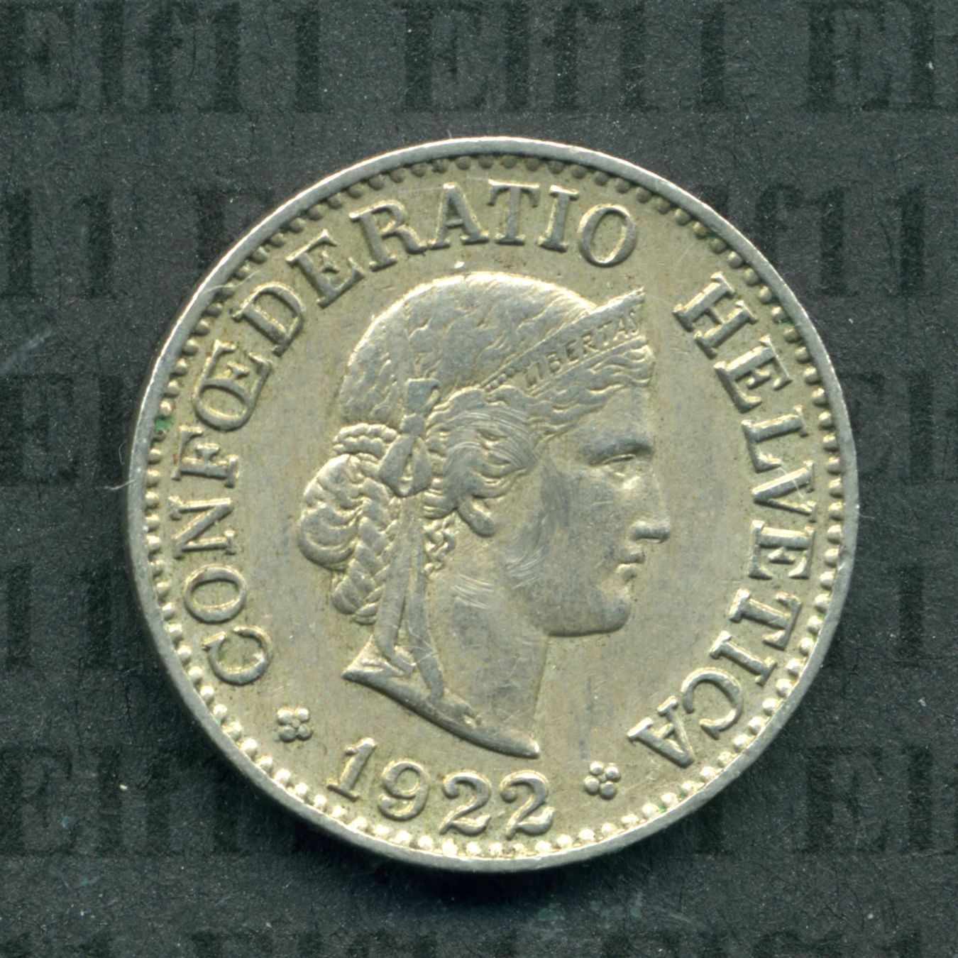 Tutti le monete: CHF___0.10 1922 stgl 10 Rappen – Nuovo (secondo la descrizione) da Widnau venduto da Elf11