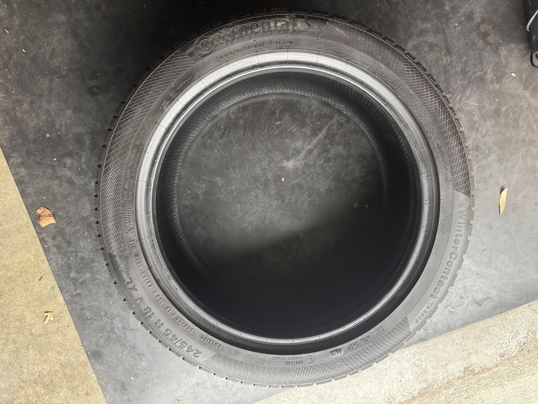 Continental Pneumatici & Ruote complete: 245/45R18 – Usato da Widen venduto da Dinero02 2