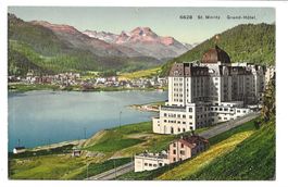 St. Moritz (GR) Engadin - Grand-Hôtel am See - 1912
