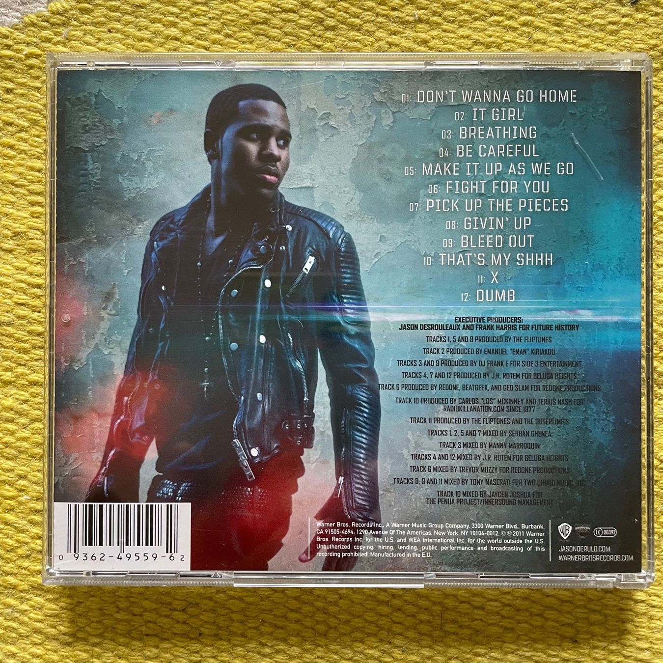 CD: JASON DERULO-FUTURE HISTORY – Usato da Rorschacherberg venduto da CD-Roli 1