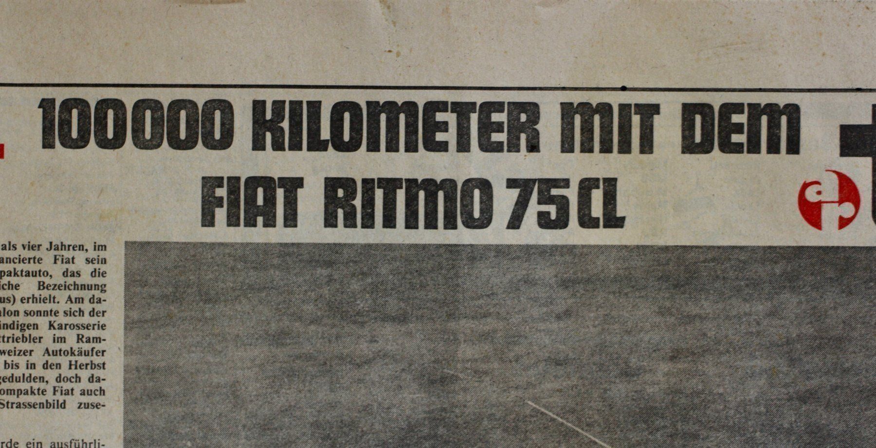 Zeitschriften & Magazine: Fiat Ritmo Testbericht 1982 – Gebraucht aus Altstätten SG von alpalfa 3