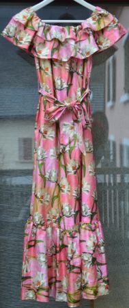 Borgo De Nor Kleid -Seide / robe - soie  S/M