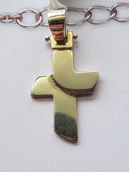 Anhänger: Neues Designer Kreuz Unikatstück – Neu (gemäss Beschreibung) aus Unterägeri von Altgoldschmuck 6