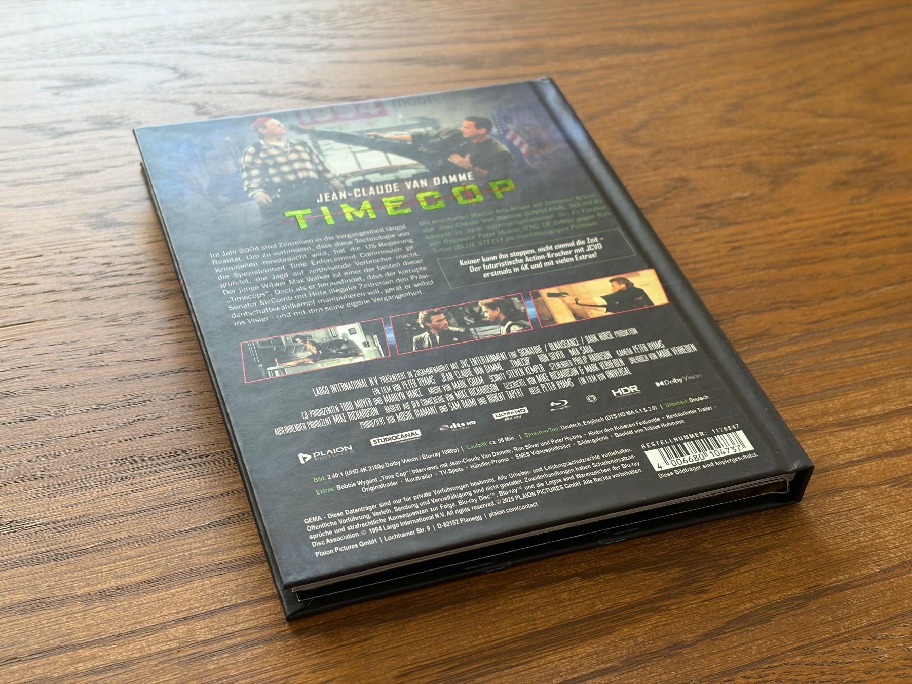 Tutti i DVDs: Timecop Mediabook (4K+Blu-ray) – Usato da Knonau venduto da Vincent_vega84 5