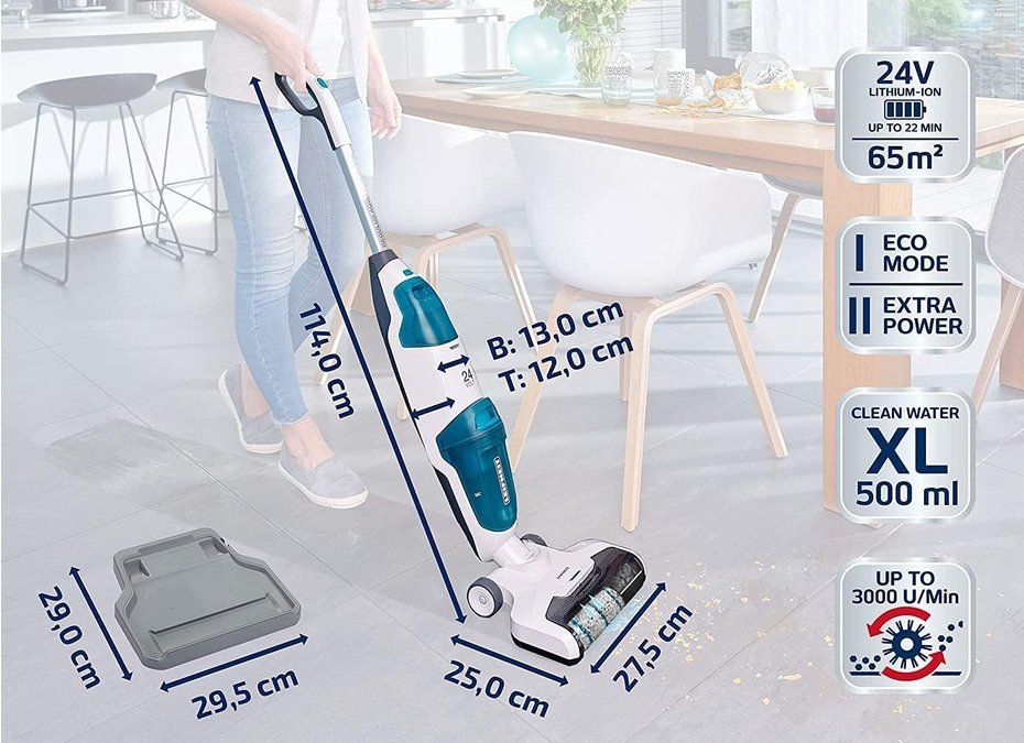 Leifheit Aspirapolveri & Accessori: Akku-Saugwischer Regulus Aqua PowerVac – Nuovo (secondo la descrizione) da Triesenberg venduto da Ossi3 2