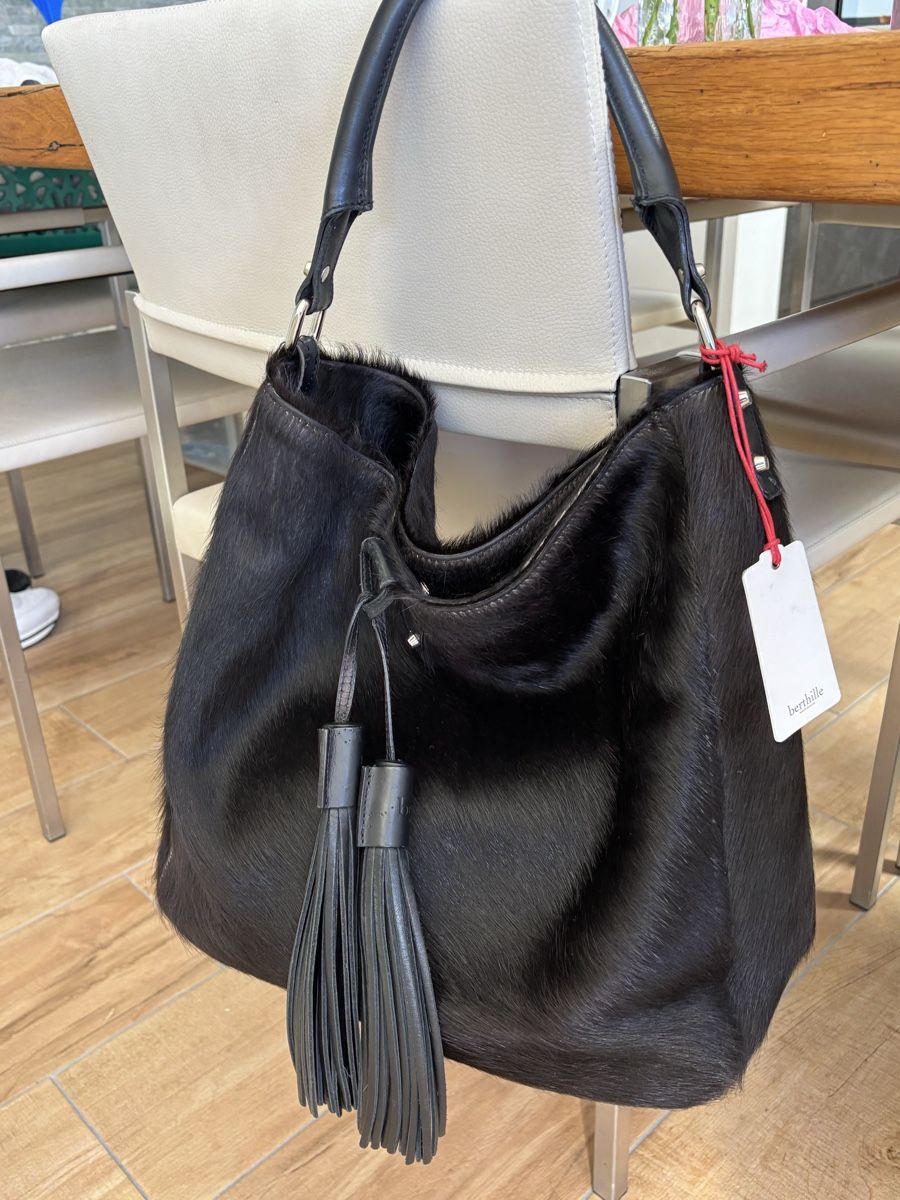 Borse da donna: BERTHILLE - Magnifique Sac Hermine Noir – Nuovo (secondo la descrizione) da Chardonne venduto da teenyweeny 5