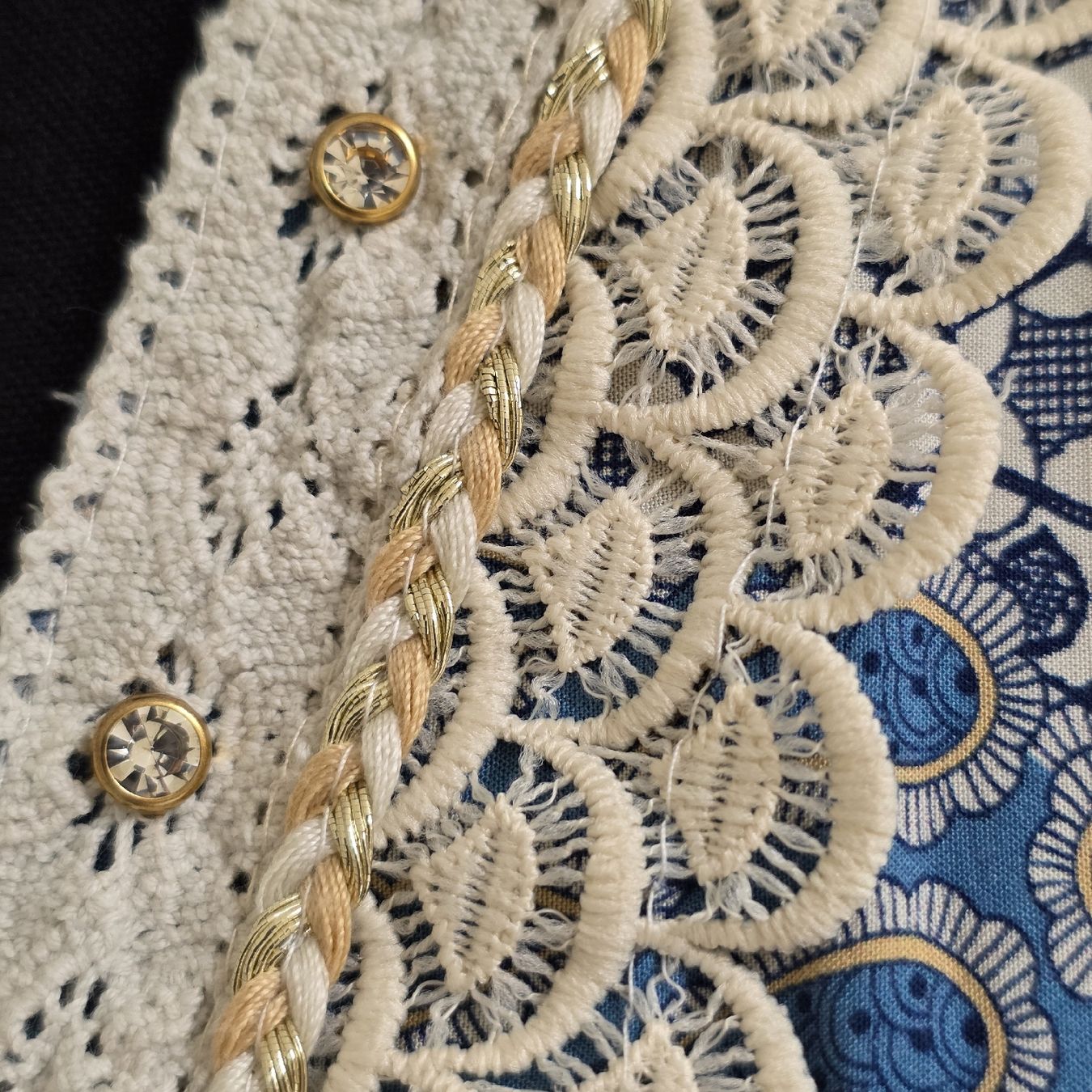 Robes: Kleid Viskose Patchwork Bunt Grösse M guter Zustand – D'occasion à Rheinsulz par Gilea 2