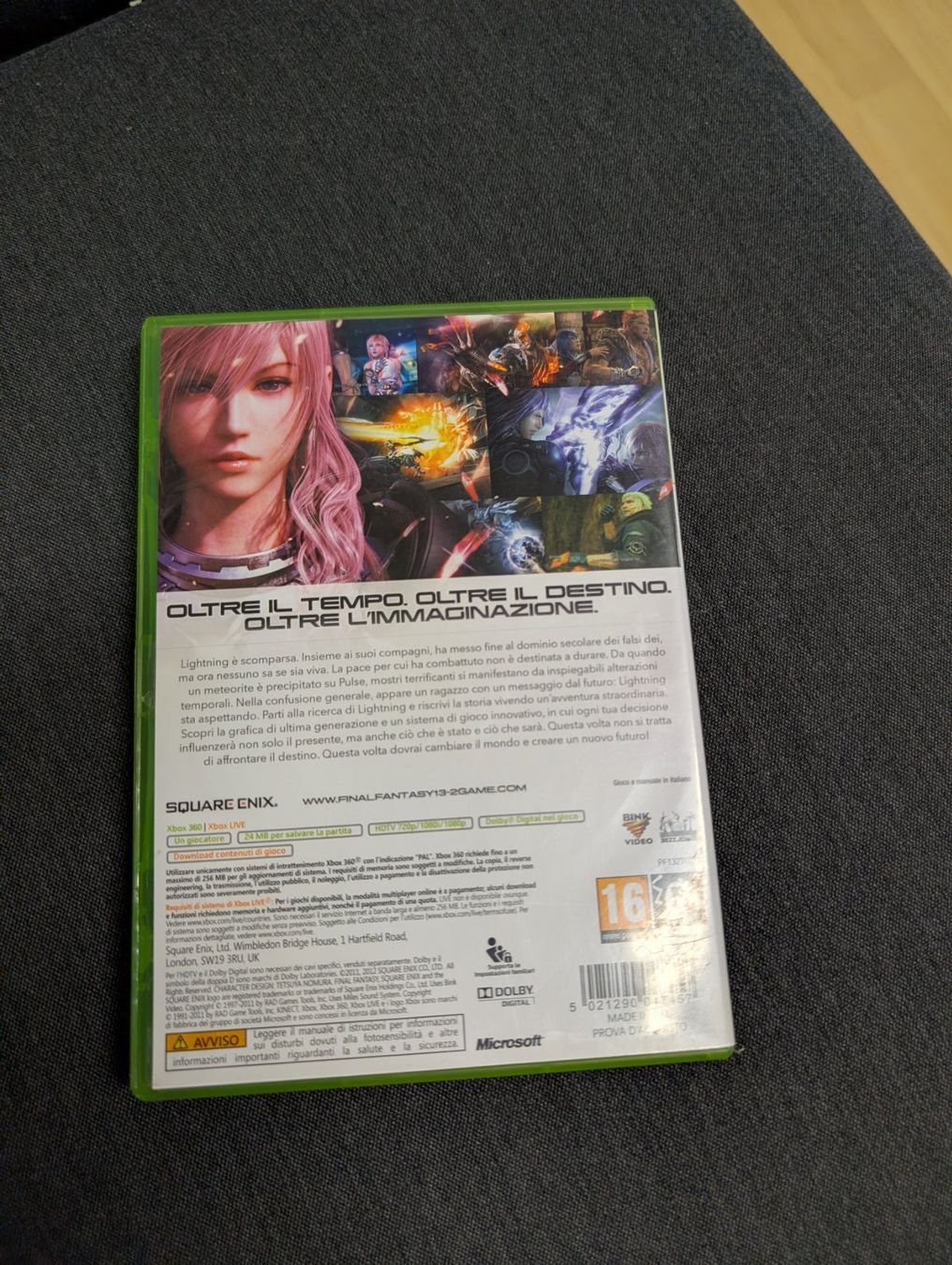 Giochi: Final fantasy XIII -2 Microsoft Xbox 360 – Usato da Giubiasco venduto da Ticinerd 1