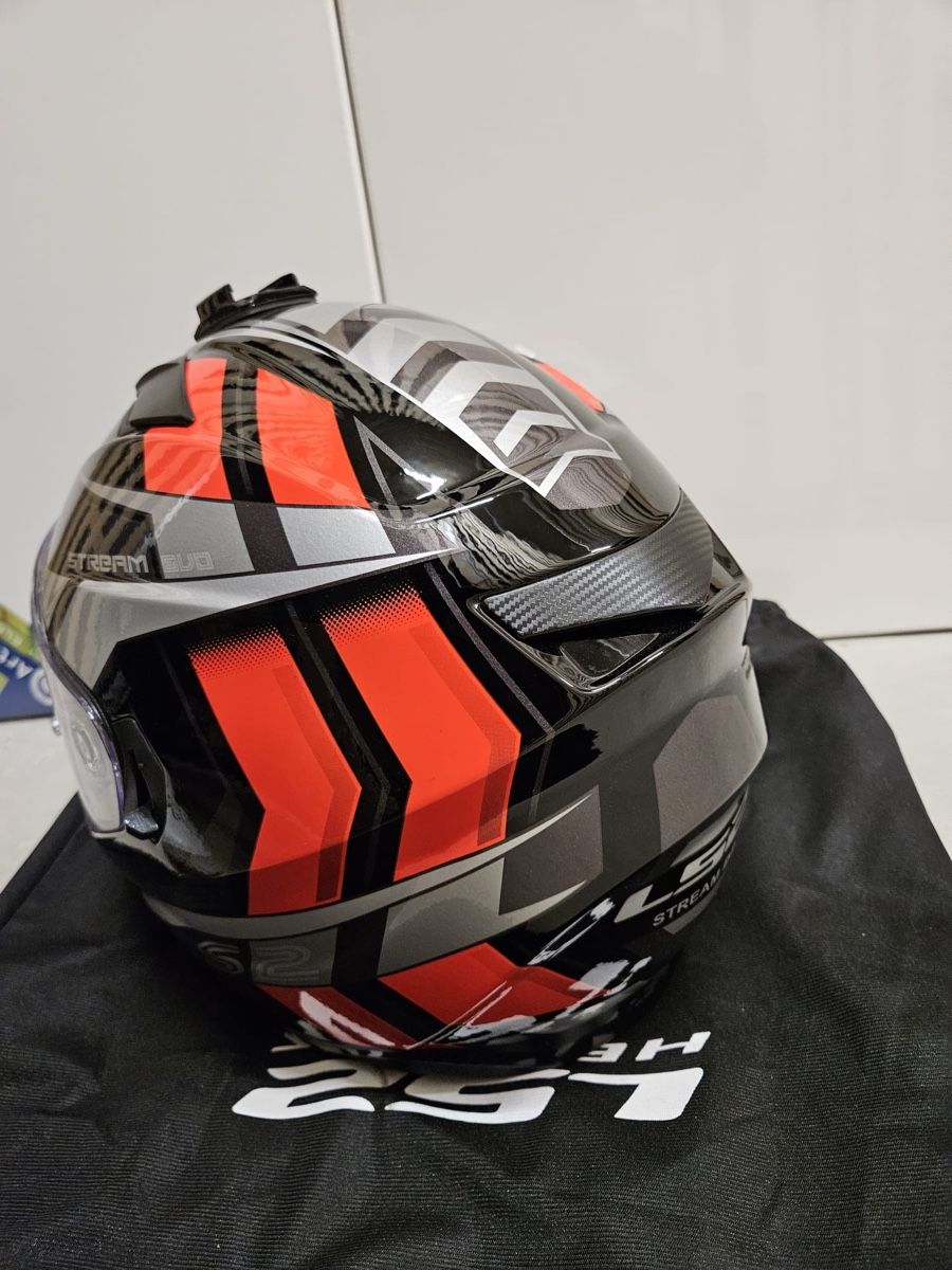 Caschi & visiere: LS2 FF320 Stream Evo Loop motorcycle helmet – Usato da Lausanne venduto da Mogcatknight 3