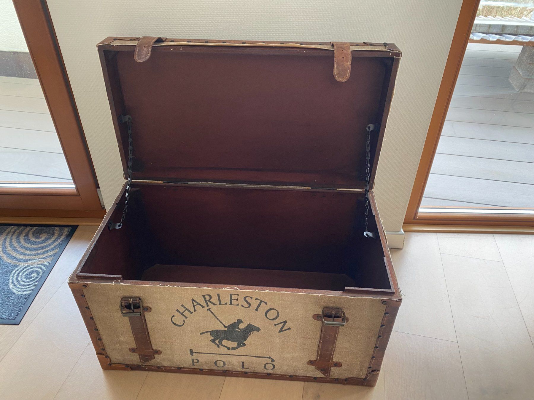 Pfister Cassapanche: Vintage Truhe - POLO Design – Usato da Gerolfingen venduto da Regenbogen88 4
