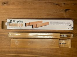 Schubladentrenner / Verstellbar aus Bambus (42-55 cm) / 4STK