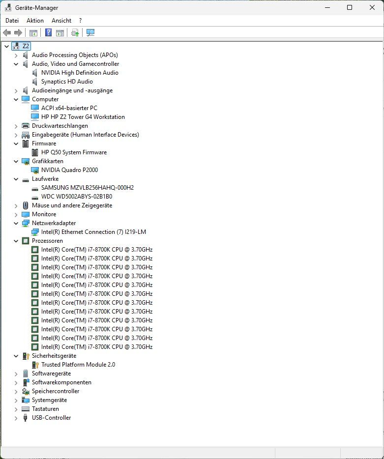 Hewlett Packard PC: HP Z2 G4 Tower Workstation – Usato da Effretikon venduto da Skycon 4