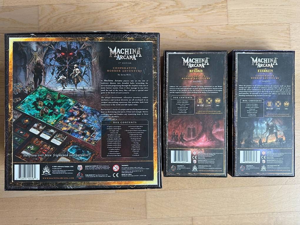 Giochi: Machina Arcana + Extensions Eternity & Beyond - KS Bundle – Usato da Elgg venduto da Cynthion 1