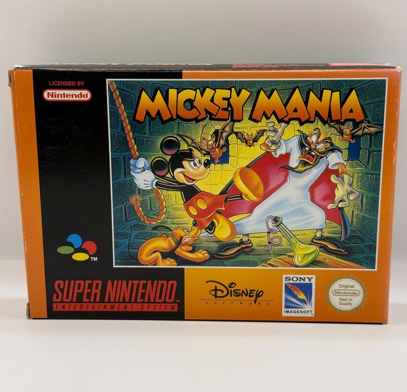 Nintendo Giochi: Mickey Mania - Super Nintendo - OVP - CIB – Usato da Dietikon venduto da gab_qz7y