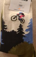 Socken Mountainbike Motiv Grösse 36-40 neu