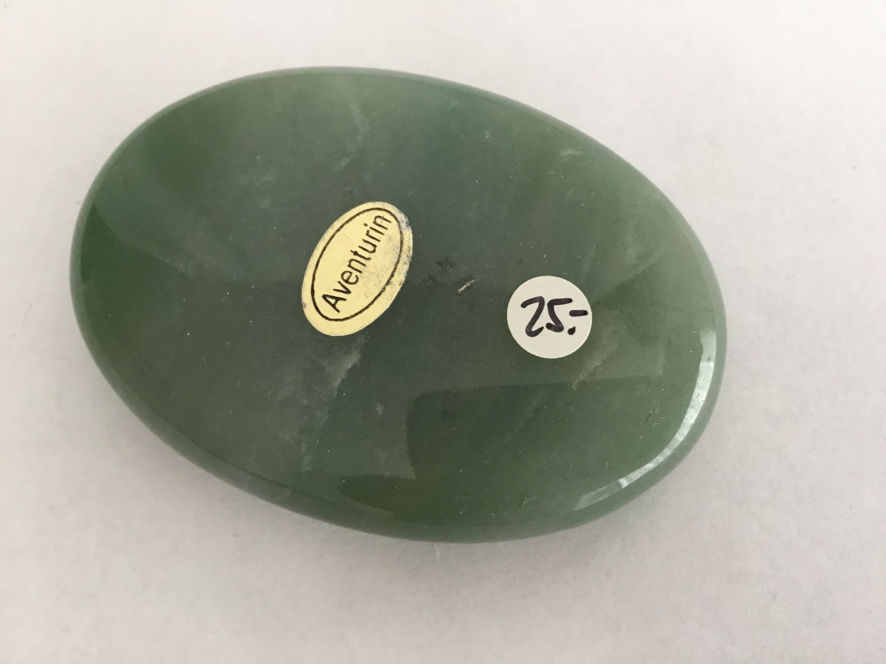 Minerali & Pietre curative: Massage Seifenstein Aventurin – Nuovo e nell'imballaggio originale da Doppleschwand venduto da Fortuna5859