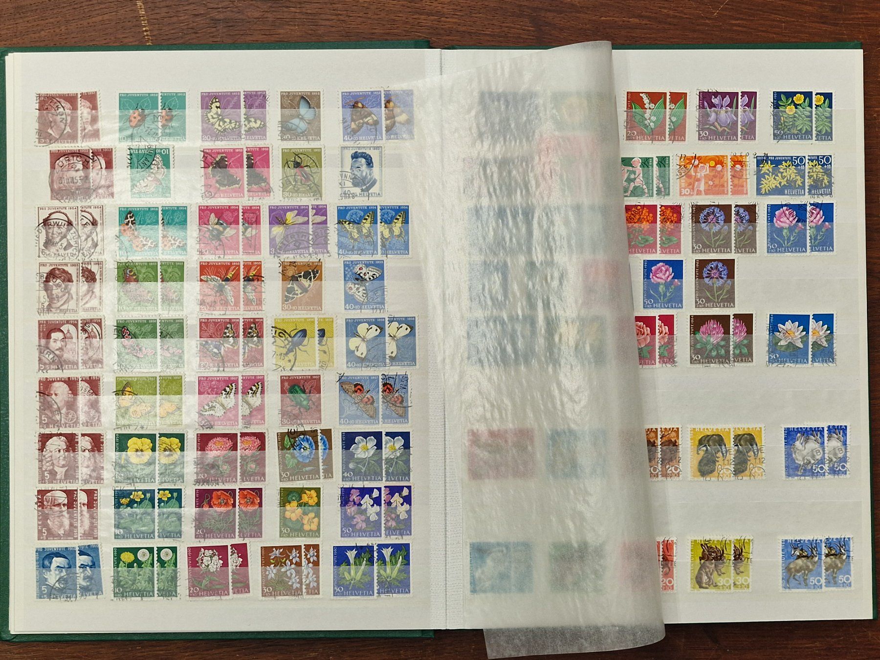Tutti i francobolli: PRO JUVENTUTE 1912-1983 gestempelt - deuts. Vorläufer – Usato da Aesch LU venduto da briefmarken.uray 5