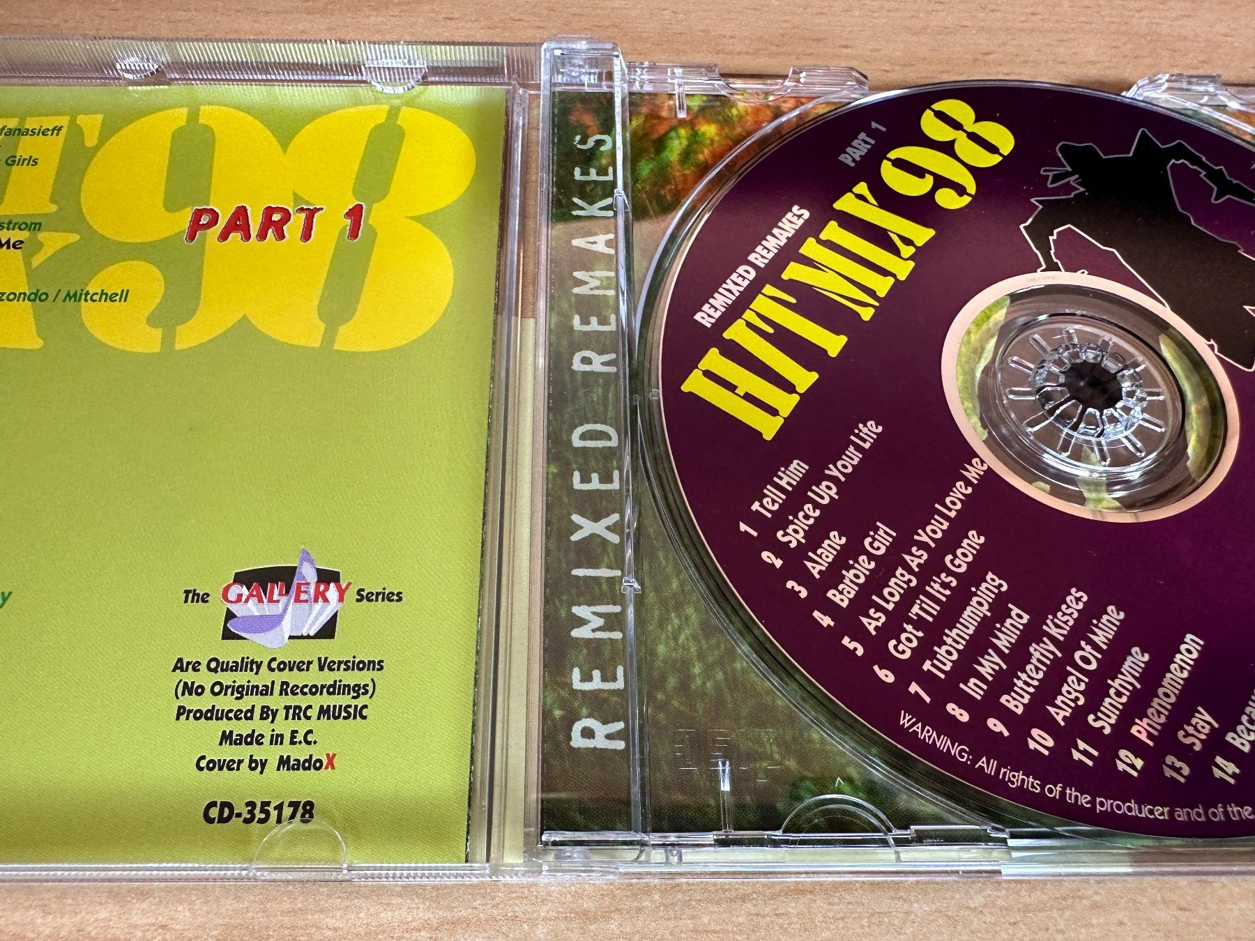 CDs: Unknown Artist – Hit Mix '98 - Part 1 – Gebraucht aus Rikon im Tösstal von Alpenmutz 2