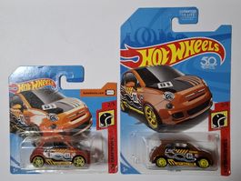HOT WHEELS FIAT 500 SUPER TREASURE HUNT / STH inkl. Mainline
