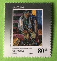 BRIEFMARKEN AUS  Litauen UNGESTEMPELT  Siehe Original Fotos.