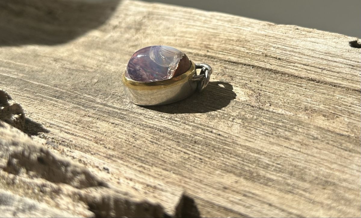 Ciondoli: Mexikanischer Opal Anhänger, 925 Silber – Nuovo (secondo la descrizione) da Schinznach Dorf venduto da Soba 6