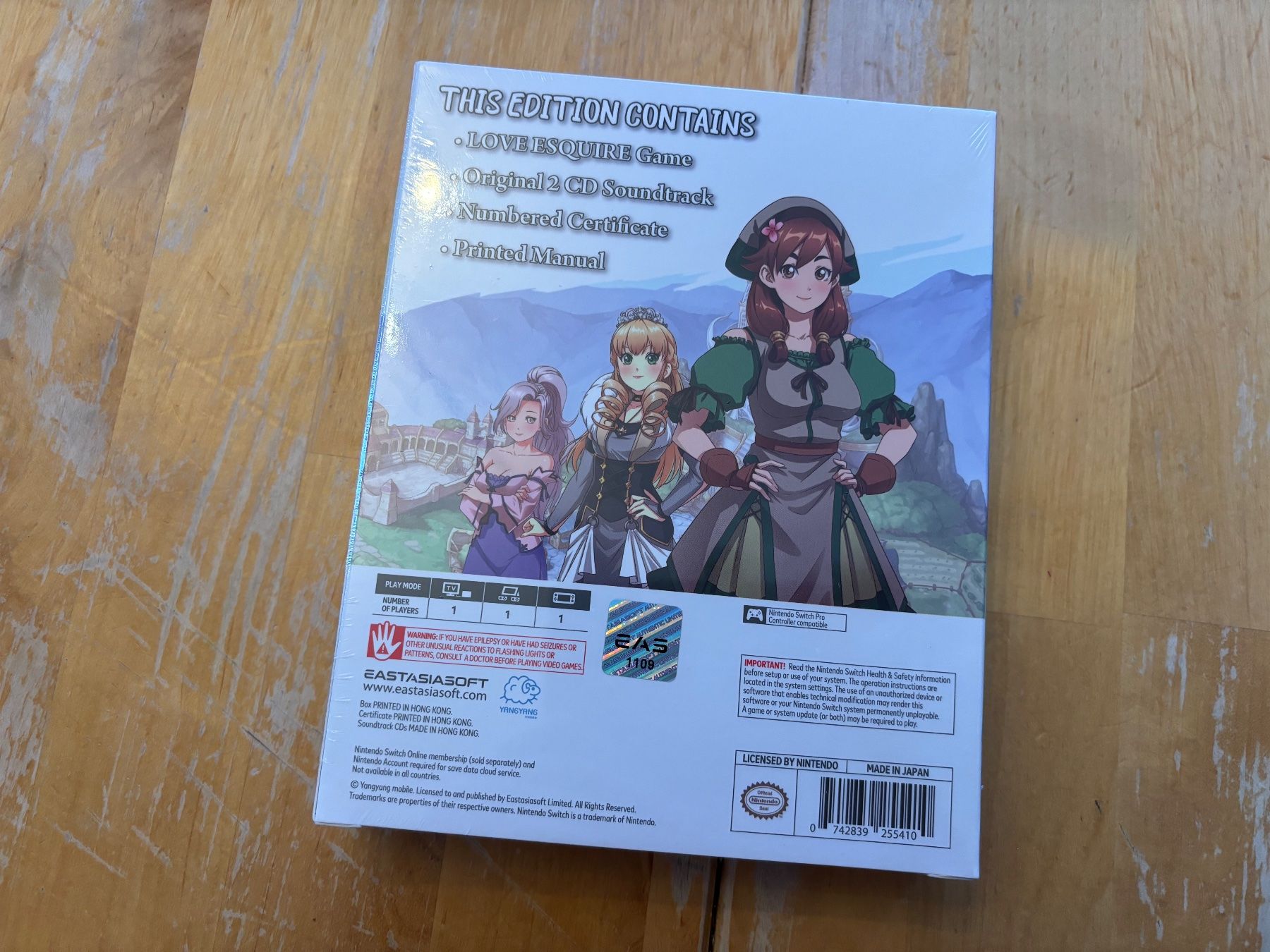 Giochi: Love Esquire Limited Edition (NEU) – Nuovo e nell'imballaggio originale da Frenkendorf venduto da gelbeZinnie 1