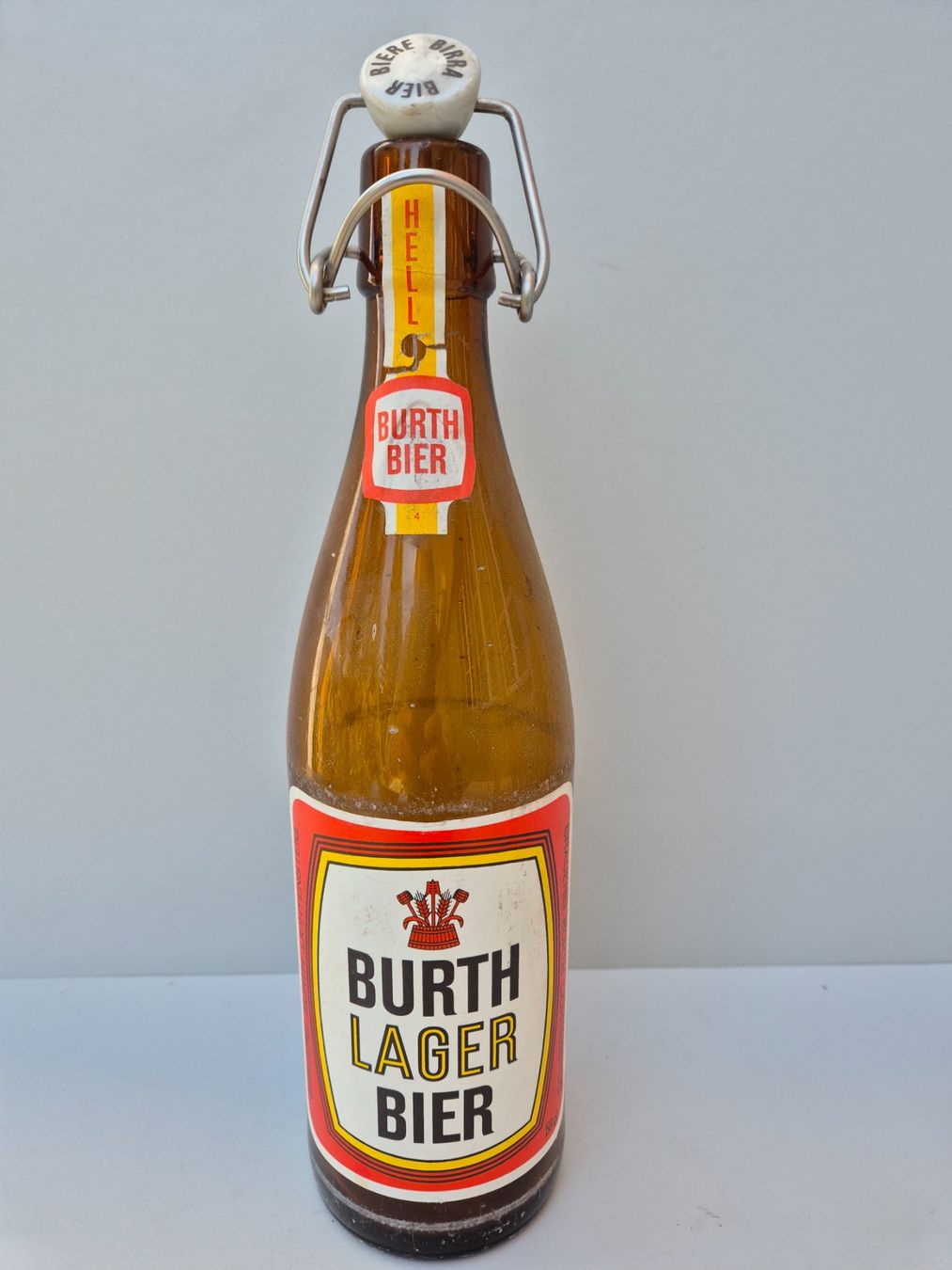 Bicchieri: Bier Brauerei Burth Flasche und Gläser – Usato da St.Gallen venduto da Stocken64 1
