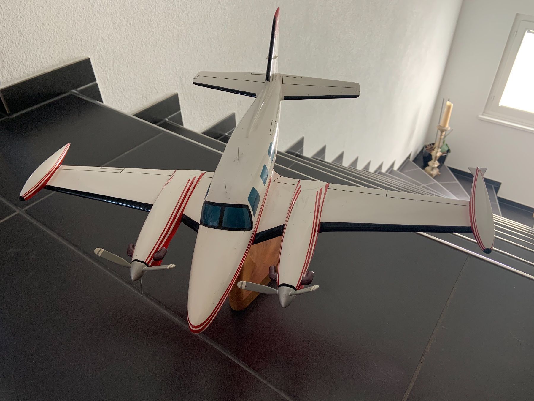 Kit di modellismo & Modellini statici: Flugzeug aus Holz – Nuovo e nell'imballaggio originale da Wilen b. Wollerau venduto da Loonyacht 1