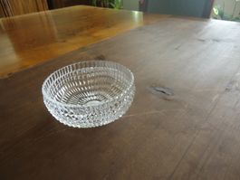 Vide-poche en cristal vintage taillé géométrique 💎✨
