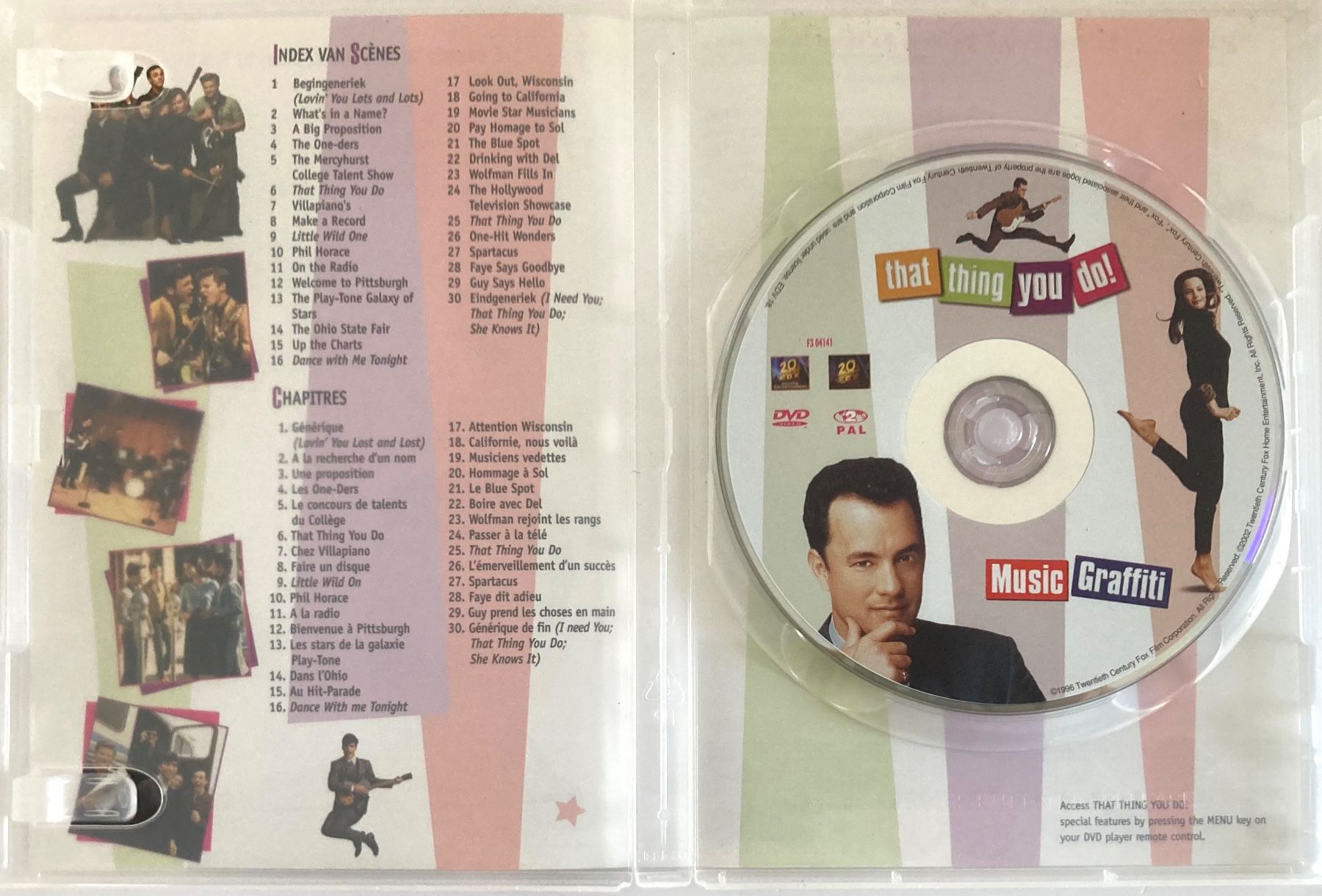 Tutti i DVDs: THAT THING YOU DO! – Usato da Poliez-Pittet venduto da Newtown-Records 2
