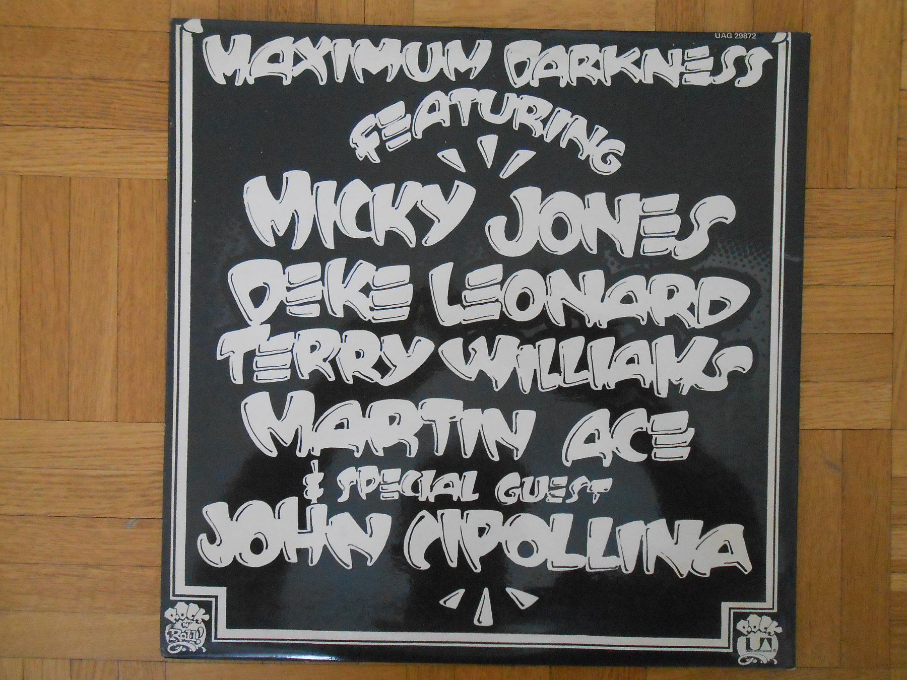 Dischi in vinile: MAN 1975 Maximum darkness (LP 1st Issue) – Usato da Territet venduto da Yvanz 2